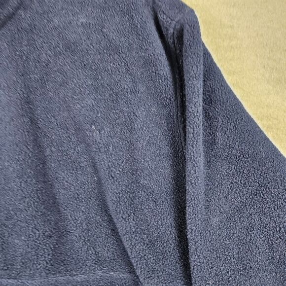 LL Bean Sweater Mens XL Fleece Snap T 1/4 Blue Gorpecore L.L. Bean - Picture 6 of 12